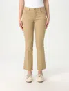 Fay Cotone Trousers In Beige