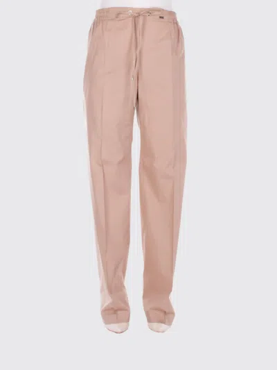 Fay Pants  Woman Color Beige In Pink
