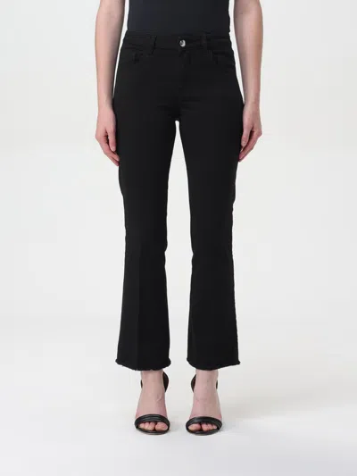 FAY PANTS FAY WOMAN COLOR BLACK,405584002