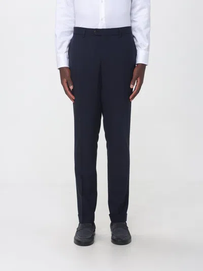 Fay Pants Men Color Blue