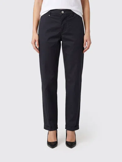 Fay Pants  Woman Color Blue In Black