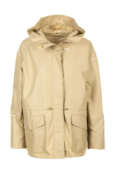 Fay Parka With Hook In Beige