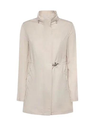 Fay Pastel Cream New Virginia Jacket In Neutral