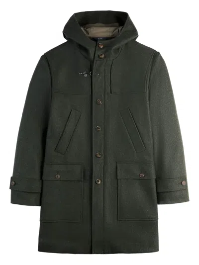 FAY PATCH-POCKET SINGLE-BREASTED COAT