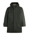 Fay Patch-pocket Single-breasted Coat In Green