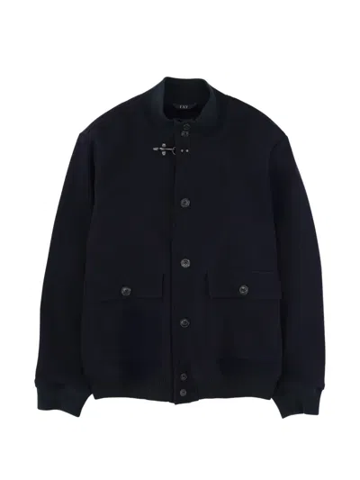 Fay Classic Sports Jacket For Men In Blue