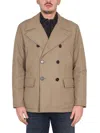 Fay Peacot Double Front Trenches And Coats In Beige