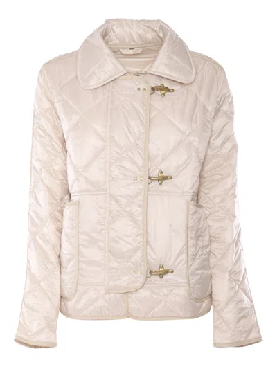 FAY PINK QUILTED JACKET