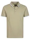 Fay Polo Collar With Short Side Slits In Assenzio