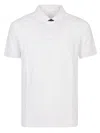 Fay Bicolor Db Collar Polo In Bianco