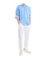 Fay Plain Jersey Regular Shirt In White