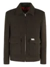 Fay Plush Truck Jacket Archive In Brown