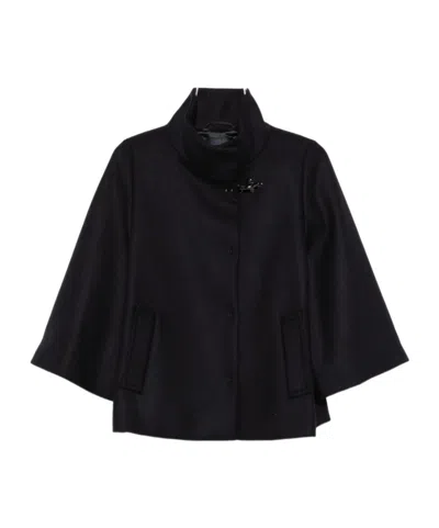 Fay Pocket Jacket In Black