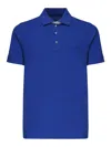 Fay Polo Shirt With Logo In Blue