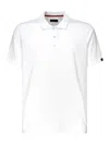 Fay Cotton Polo Shirt With Logo In White