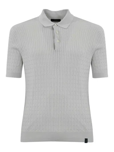 FAY COTTON KNIT POLO