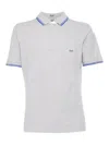 Fay Gray Piquet Polo In Brown