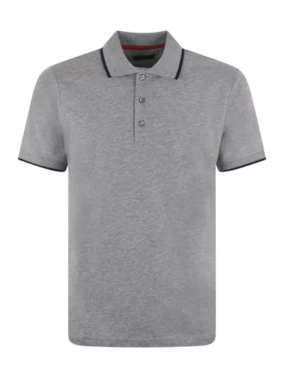 Fay Polo  Herren Farbe Grau In Grigio Melange