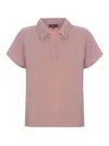 Fay Polo Shirt  In Nude & Neutrals