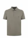 Fay Polo T-shirt In Beige