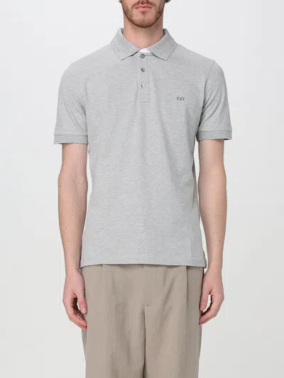 FAY POLO SHIRT FAY MEN COLOR BROWN,G57969032