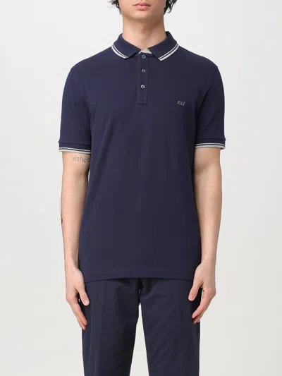 Fay Polo Shirt  Men Color Blue