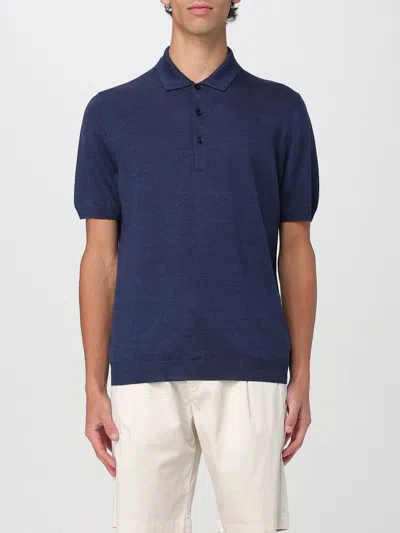Fay Polo Shirt  Men Color Blue
