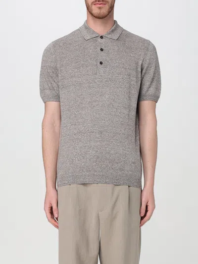 FAY POLO SHIRT FAY MEN COLOR BROWN,G62451032