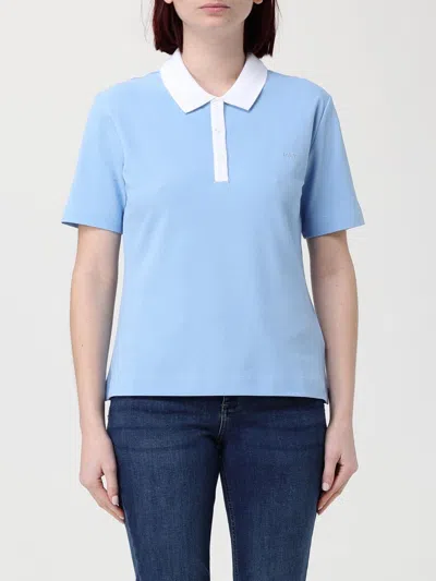 Fay Polo Shirt Woman  In Blue