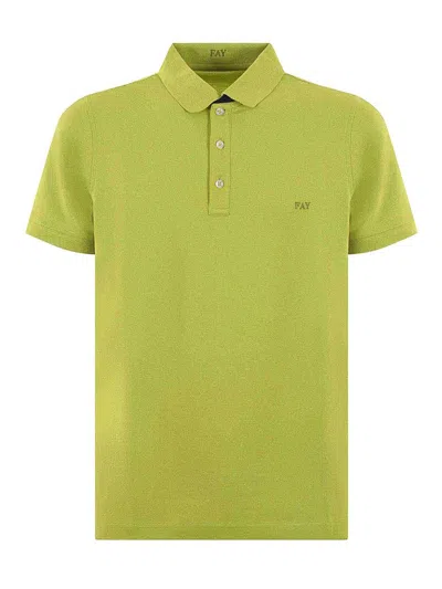 Fay Polo Shirt In Green