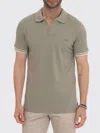 Fay ポロシャツ メンズ カラー ダブグレー In Green