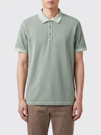 Fay Polo Shirt Men Color Green