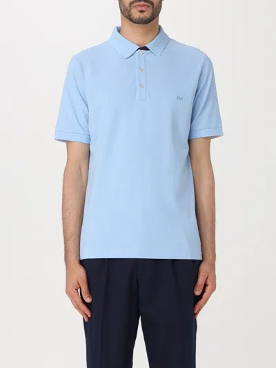 Fay Polo Shirt Men  In Blue