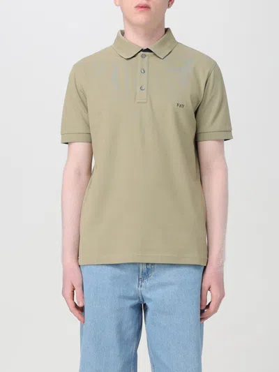 Fay Polo Shirt Men  In Green