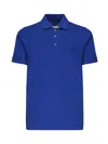 Fay Polo Shirt With Logo In Blue