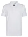Fay Short Sleeve Polo Shirt In White