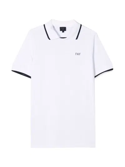 Fay Polo In White