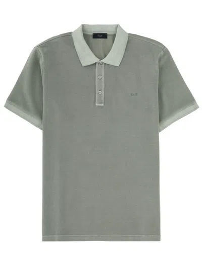 Fay Short-sleeves Polo Shirt In Green