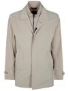 Fay Polyamide Jacket In Gray