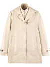 Fay Tailored Beige Jacket With Notched Collar In Beige