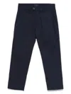 Fay Poplin Chinos In Blue