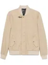 Fay Poplin Jacket In Neutrals