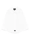 Fay Poplin Shirt In White