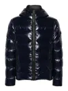 Fay Logo-pacth Jacket In Blue