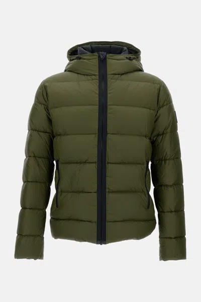 Fay Puffer Jacket In Green