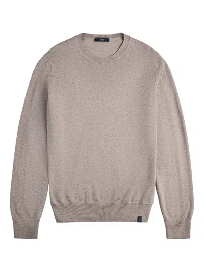 Fay Pullover Mit Rundhalsausschnitt In Gray