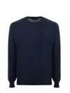 Fay Wool Sweater In Blue