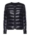 Fay Quilted Down Jacket In Black