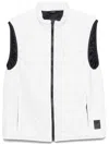 Fay Quilted Gilet In White