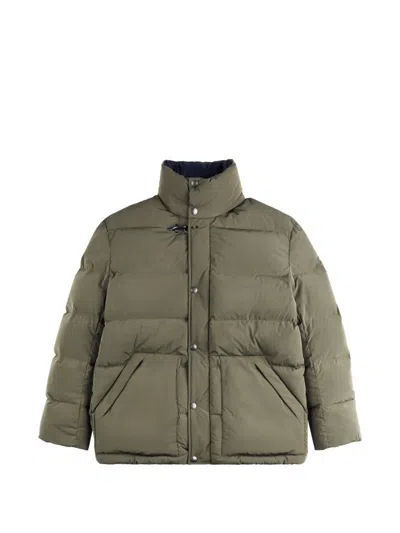Fay Gesteppte Jacke Mit Stehkragen In Gray